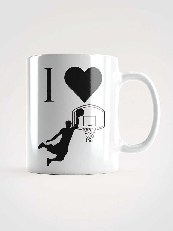 I ❤️ Basketball Mug product image (1)