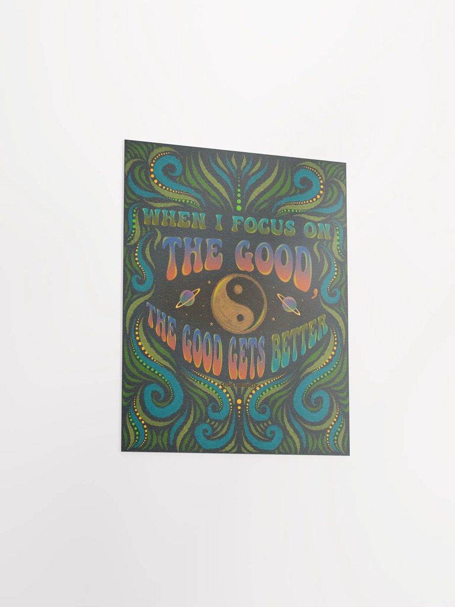 Matte Poster - Focus On The Good product image (6)