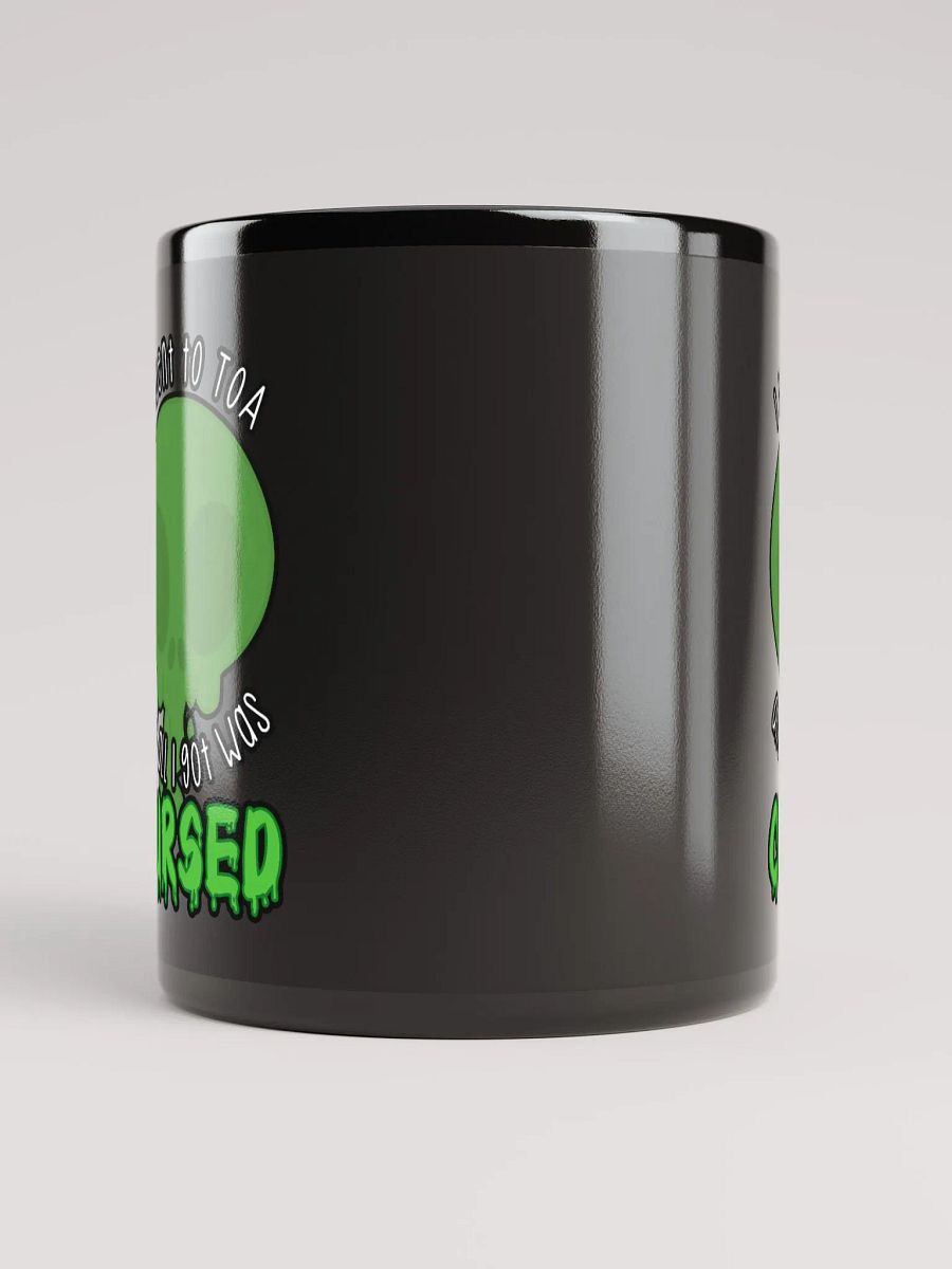 All I Got Was Cursed - Hunter - Black Glossy Mug product image (5)