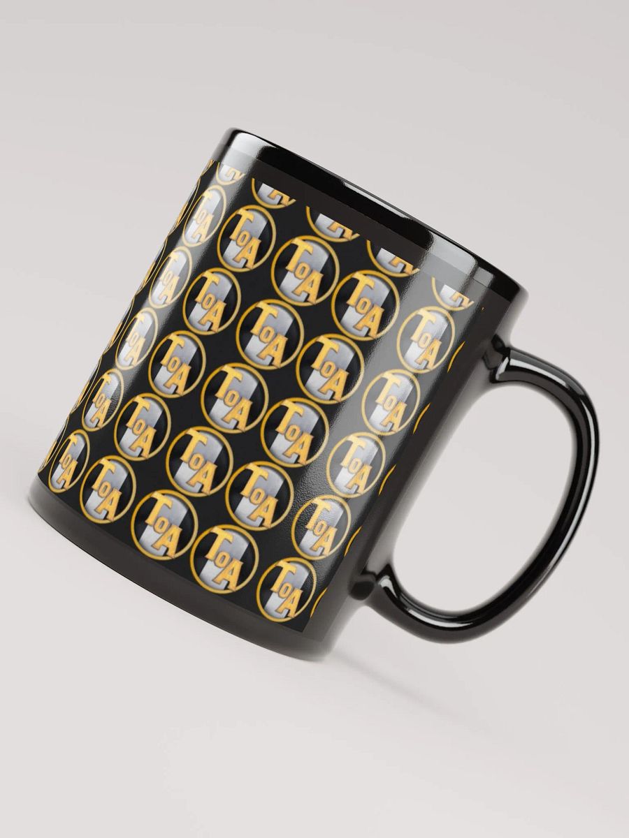 Tournament of Ages - Small Logo - Black Glossy Mug product image (4)