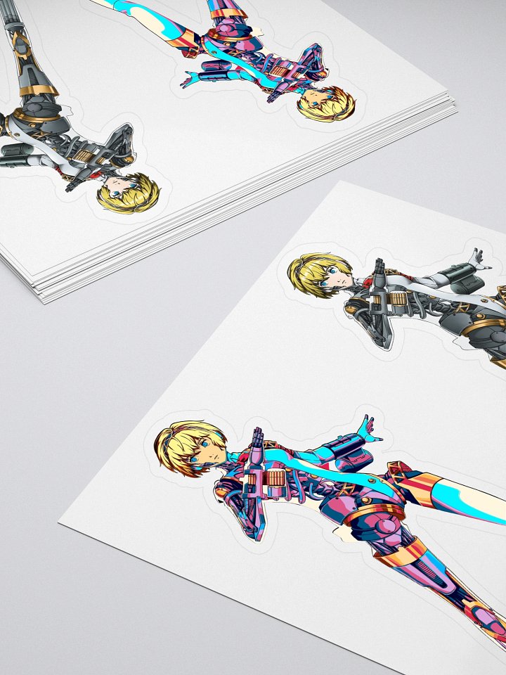 Android Girl Mark I & II Stickers product image (2)