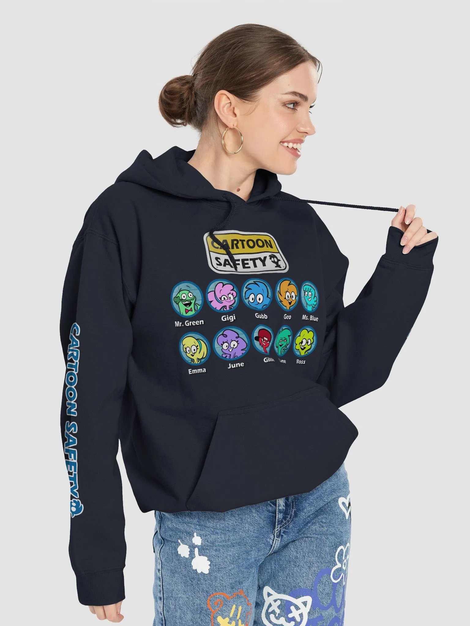 Cartoon Safety - Students and Staff Hoodie product image (5)