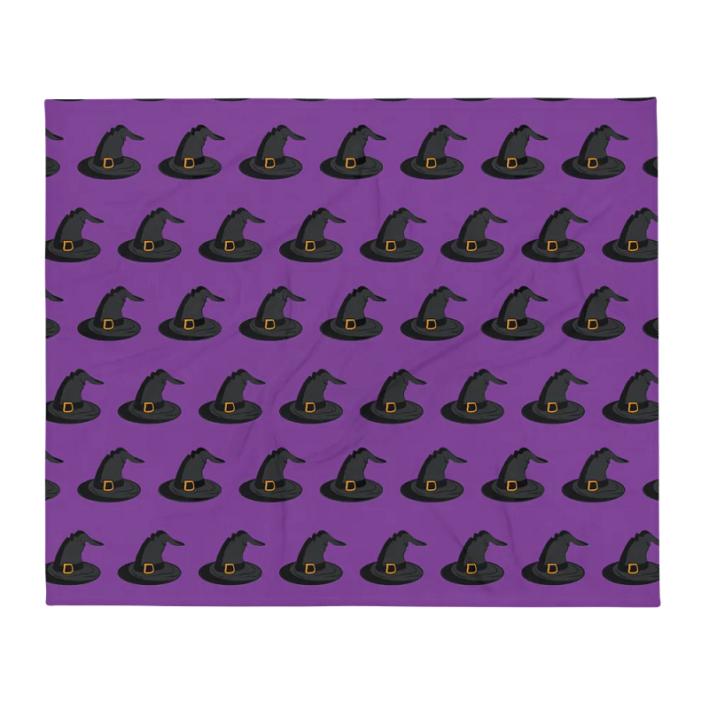 Witch’s Hat Halloween Blanket