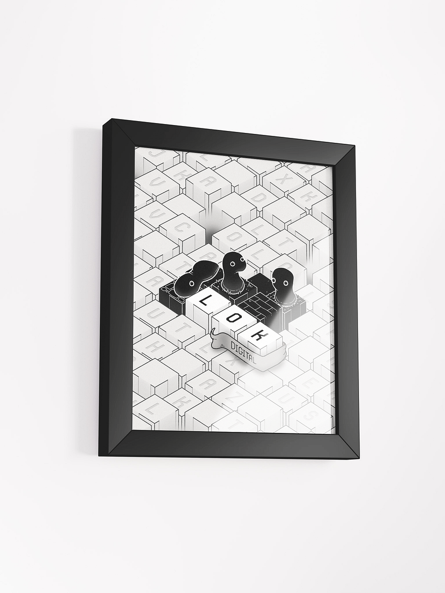 LOK Digital Framed Print product image (1)