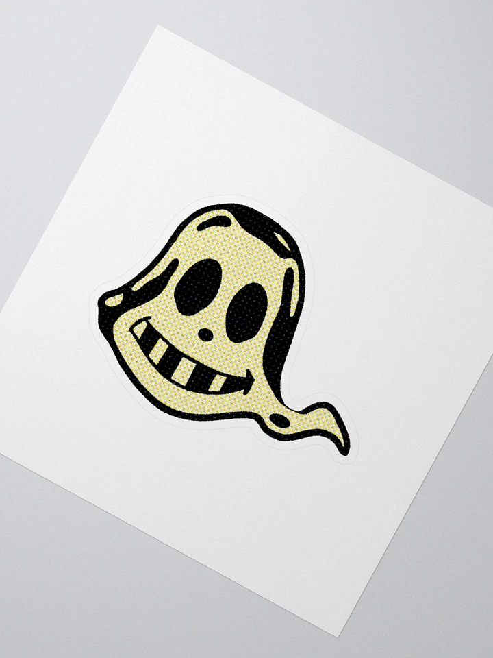 Smiling ghost Smiling, ghost, spooky, cute, cute ghost, boo, funny, humor, spooky, spooky season, spooky cute, spooky, smile, happy, adorable, product image (5)