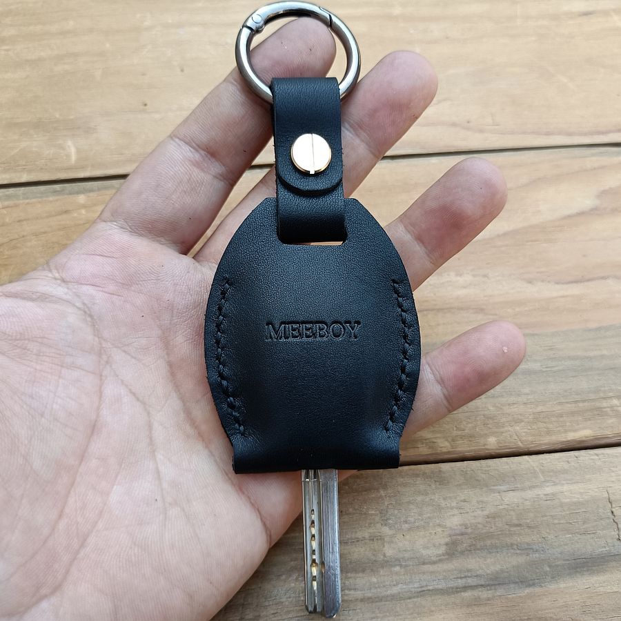 MEEBOY Leather Key sleeve for broken car key, Key Covers for House Keys, product image (4)