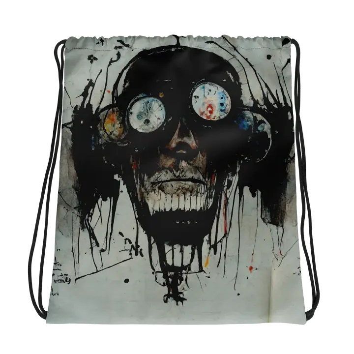 Graffiti Goggles All-Over Drawstring Backpack product image (1)