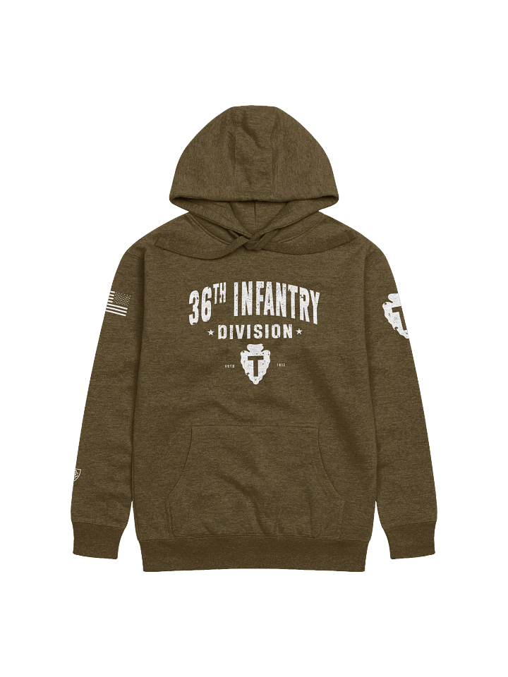36th Infantry Division - Arrowhead "Distressed" Hoodie product image (1)