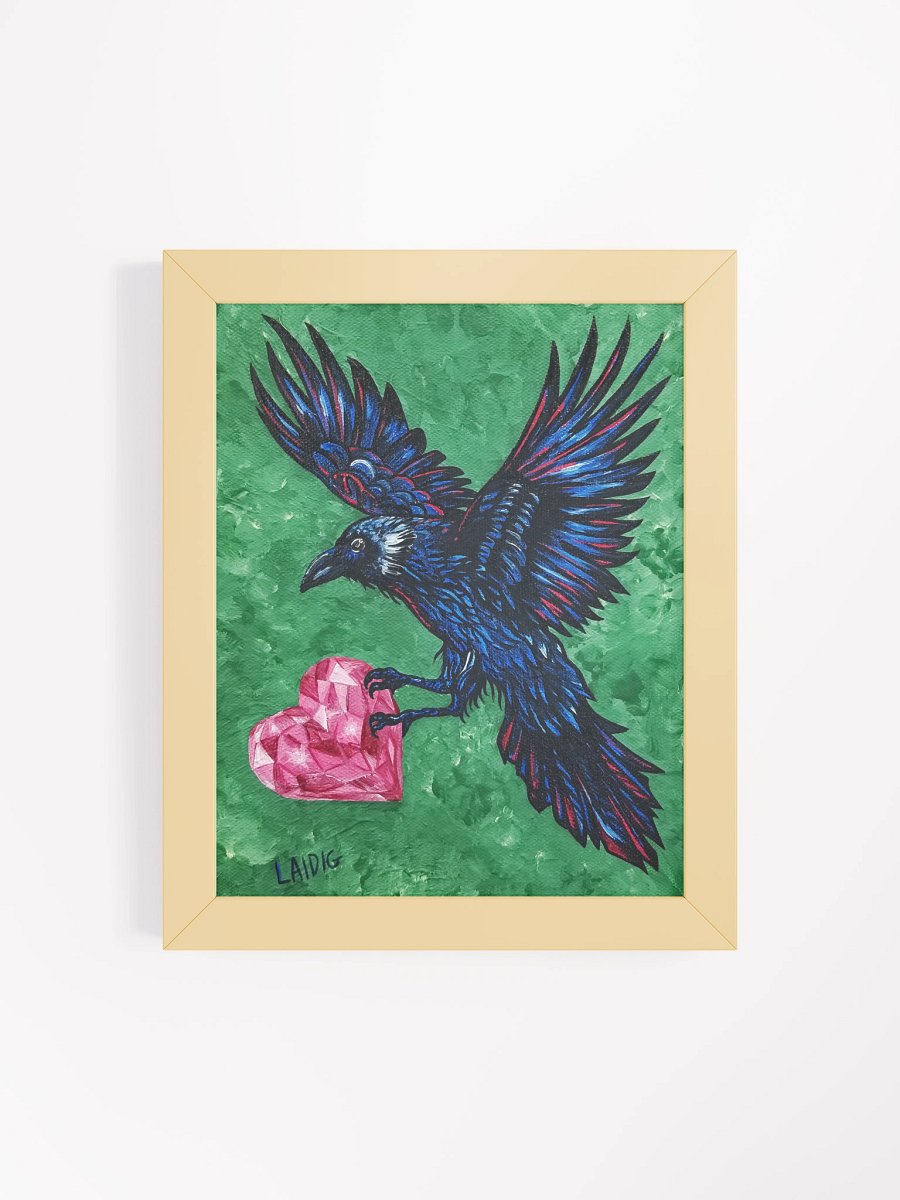 Raven's Gift Small Framed Print product image (12)