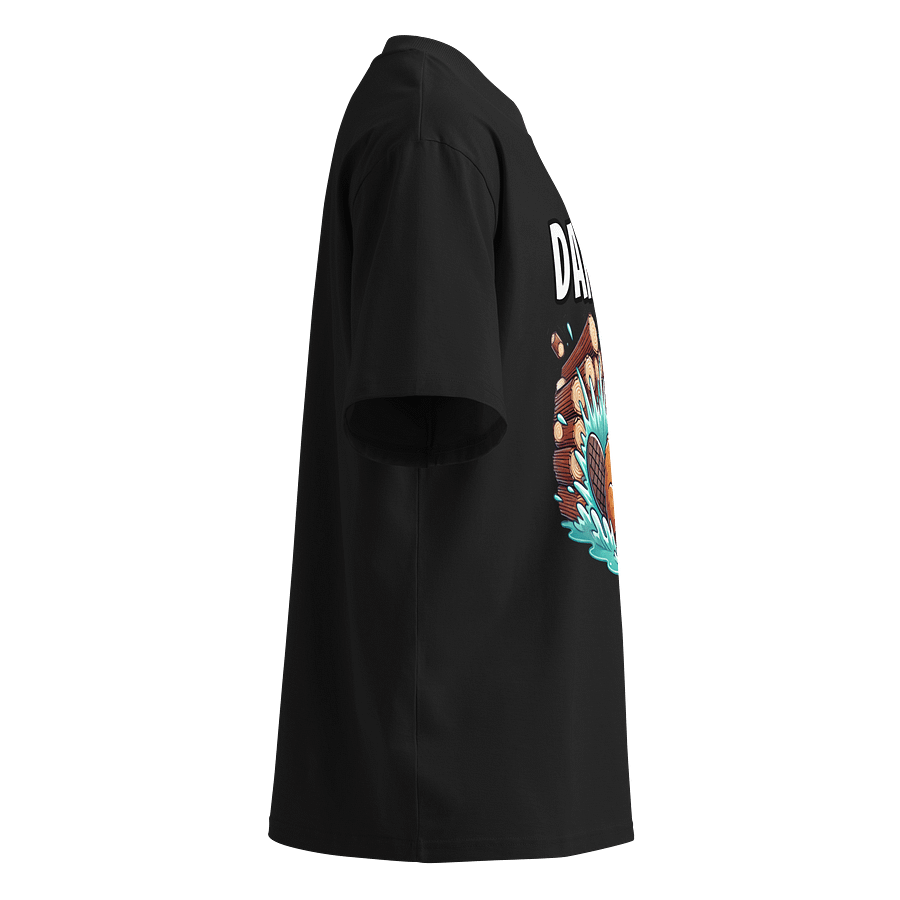 DAMN! Bad Luck Beaver - Funny Meme T-Shirt - Stanley/Stella Unisex Organic Oversized T-Shirt SATU020 product image (10)
