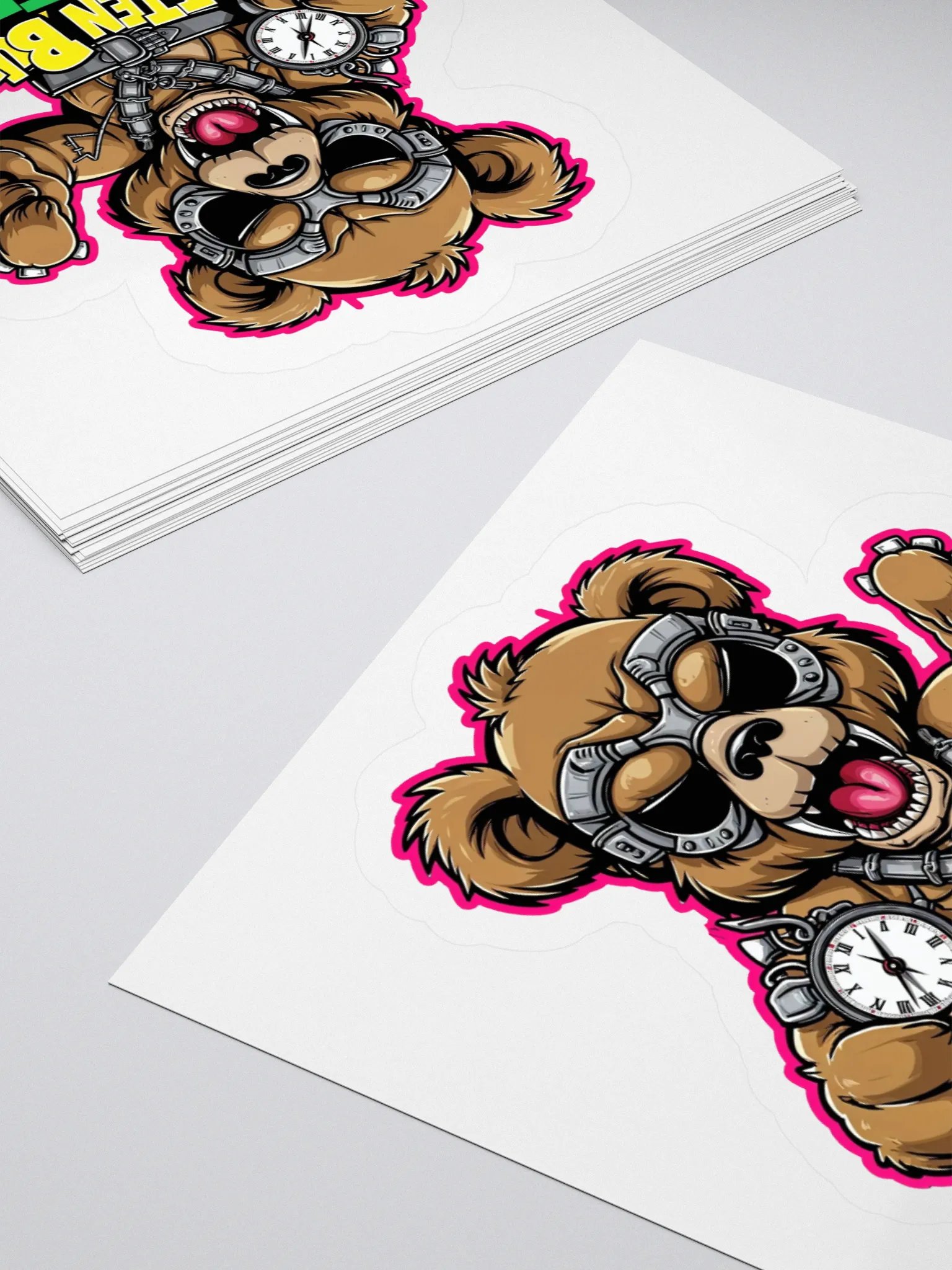 Bitten Bullet Mafia - Bear Follower Sticker product image (12)