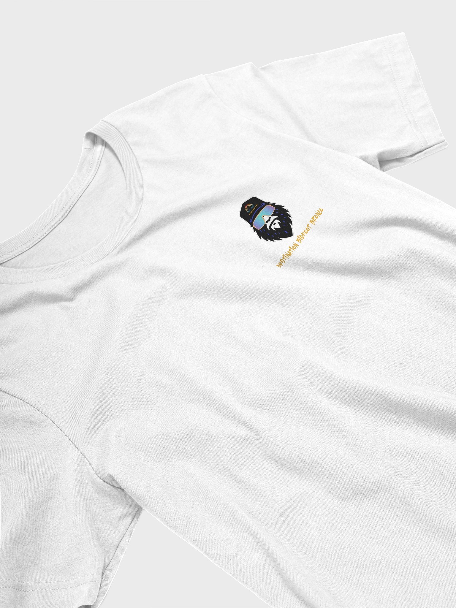 Destination Bigfoot Bronco Synthwave T-Shirt (White) product image (3)
