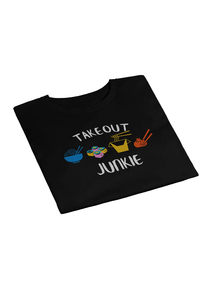Takeout Junkie - Asian Food - Black - AS Colour Women's Premium Crop Top product image (8)
