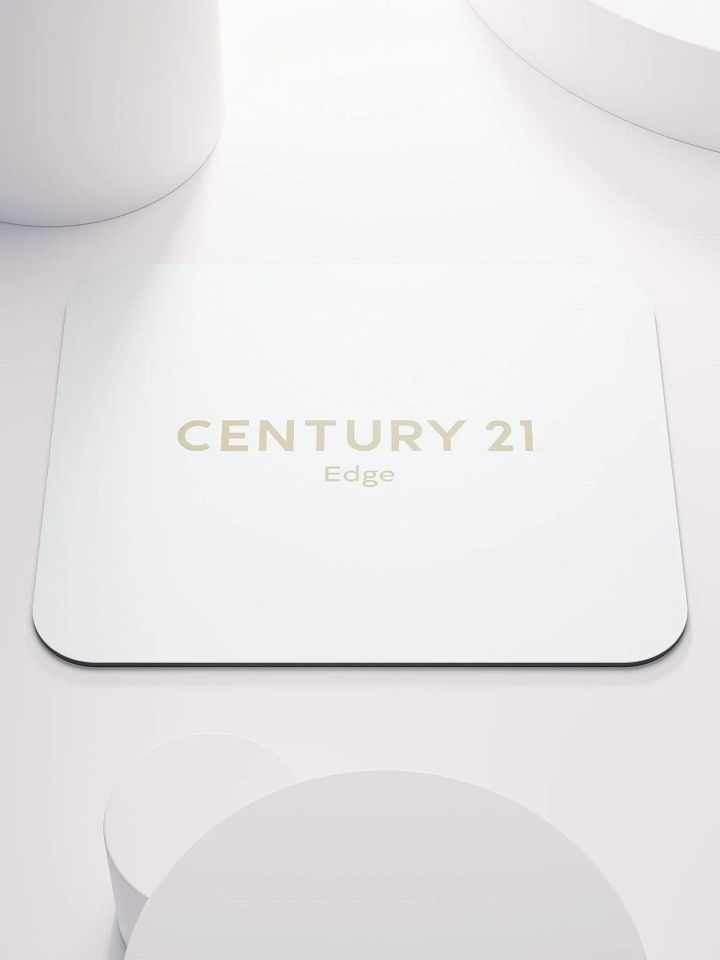 Mousepad - White with Gold Wordmark product image (1)