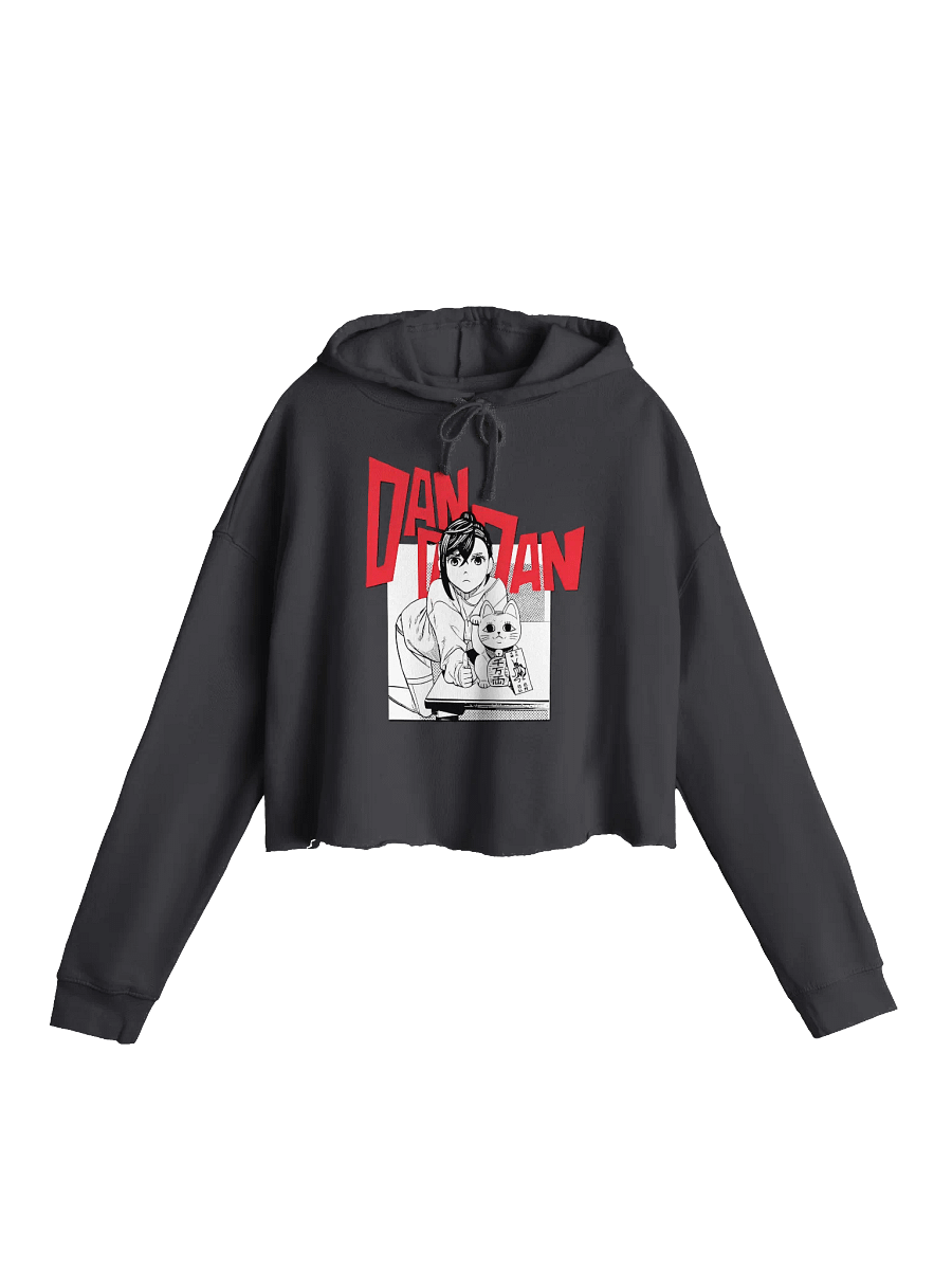 XBOYI x DanDaDan | Hoodie Crop Momo x OKARUN — Amor Paranormal product image (5)