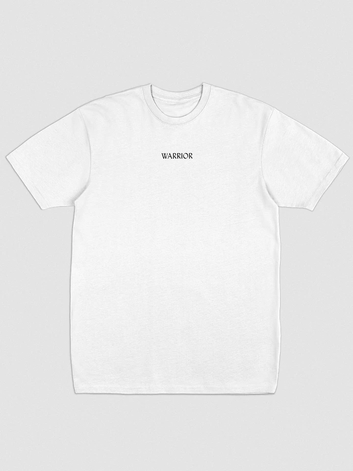 Warrior T-shirt (White - Embroidery) product image (1)