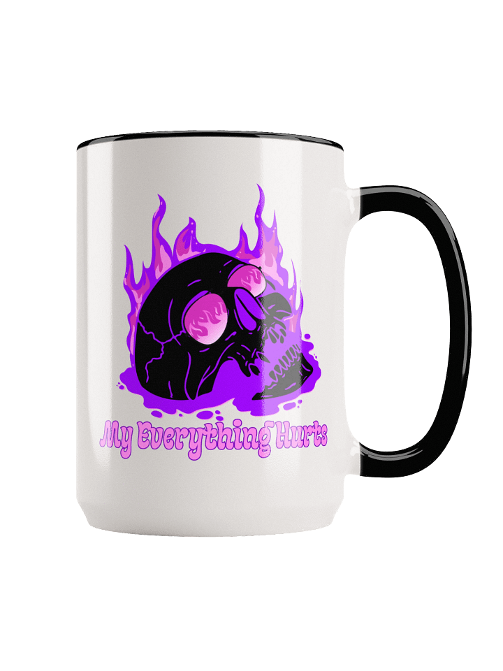 My Everything Hurts! Purple Skull Mug product image (4)