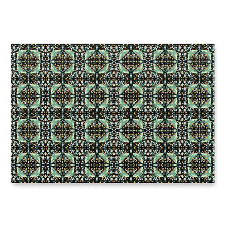 Starlit Garden - wrapping paper set product image (1)