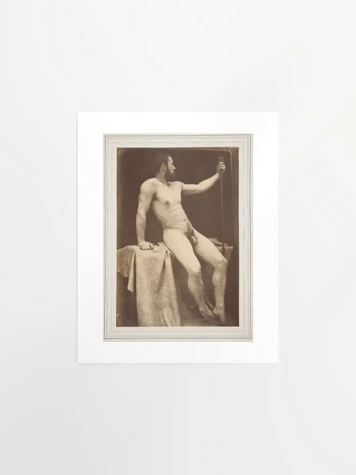 Academic Model By Guglielmo Marcon (c. 1885) - Print product image (1)
