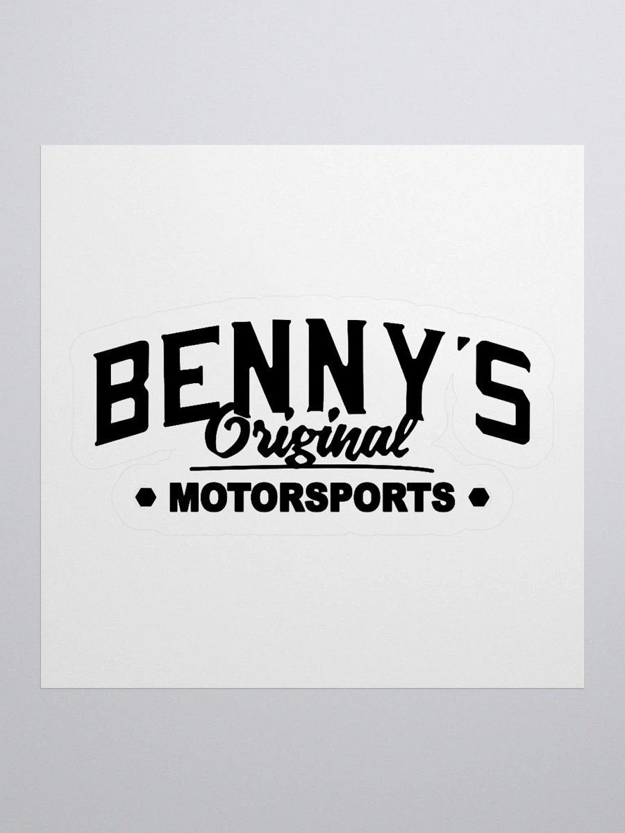 Benny's Original Motorsports Logo Stickers product image (2)