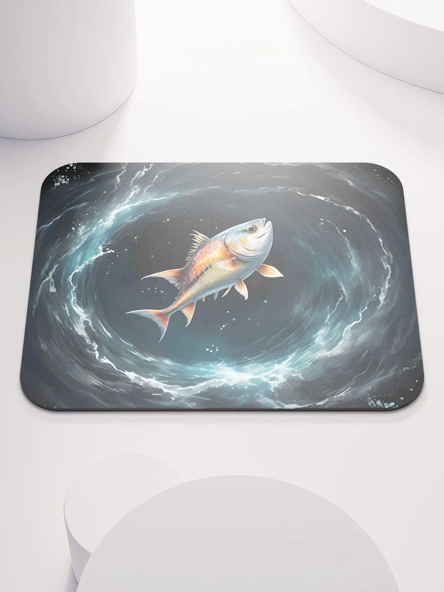 Fish Out Of Black Hole Mouse Pad product image (1)