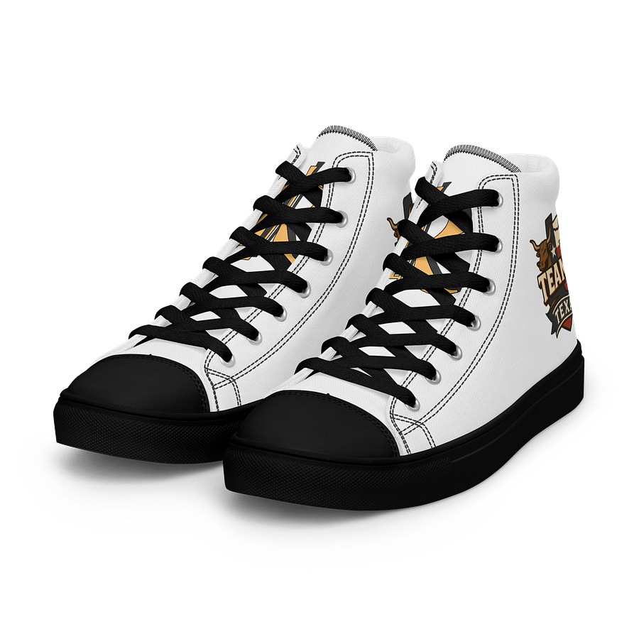 Team K Texas Women's High Top Canvas Shoes product image (9)