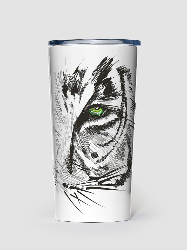 White Tiger Tarot Official Tumbler product image (1)