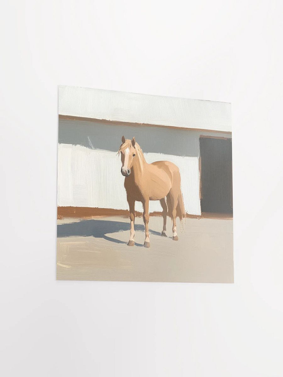 Modern Farmhouse: Brown Horse I Art Print product image (11)