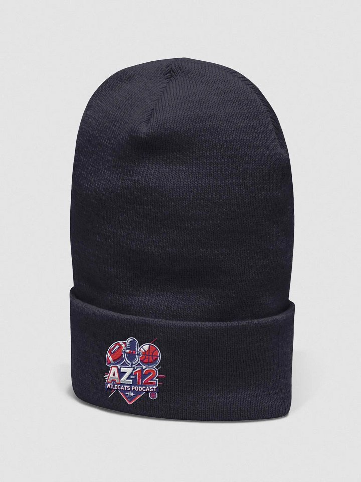AZ12 Wildcats Podcast Embroidered Beanie product image (2)