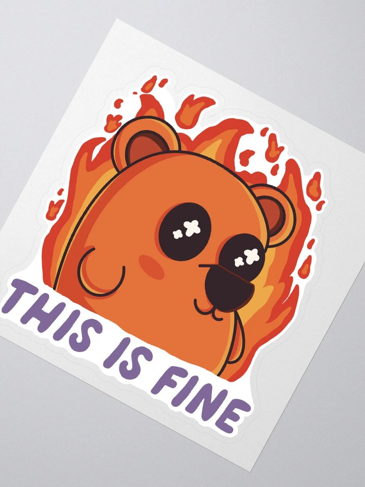 This is Fine Behr Kiss Cut Sticker product image (2)