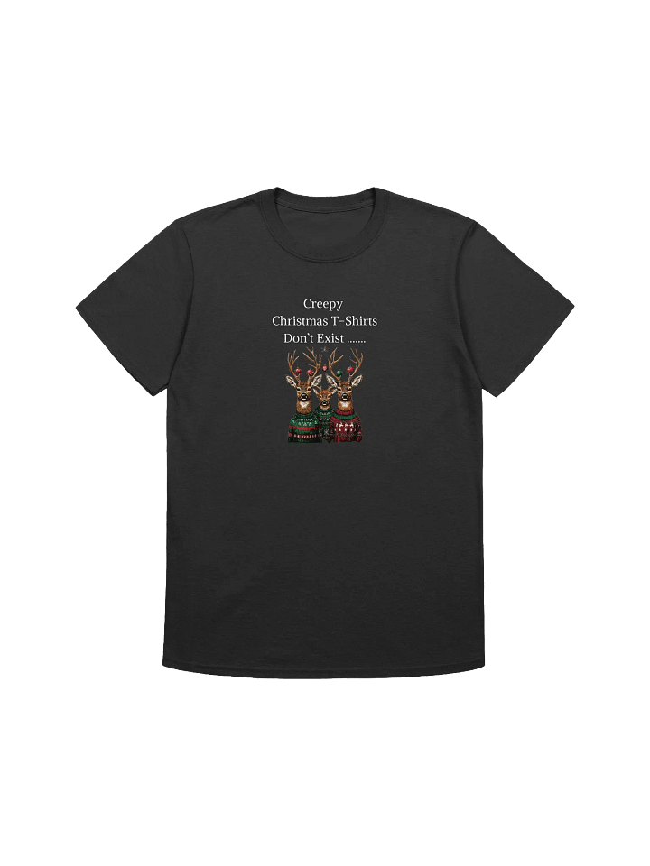 Creepy Christmas Reindeer Unisex T-Shirt product image (2)