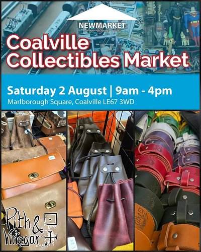 This Saturday I’ll be trading at Coalville Collectibles Market, and it’s a proper geek’s paradise! Comics, toys, trading card...