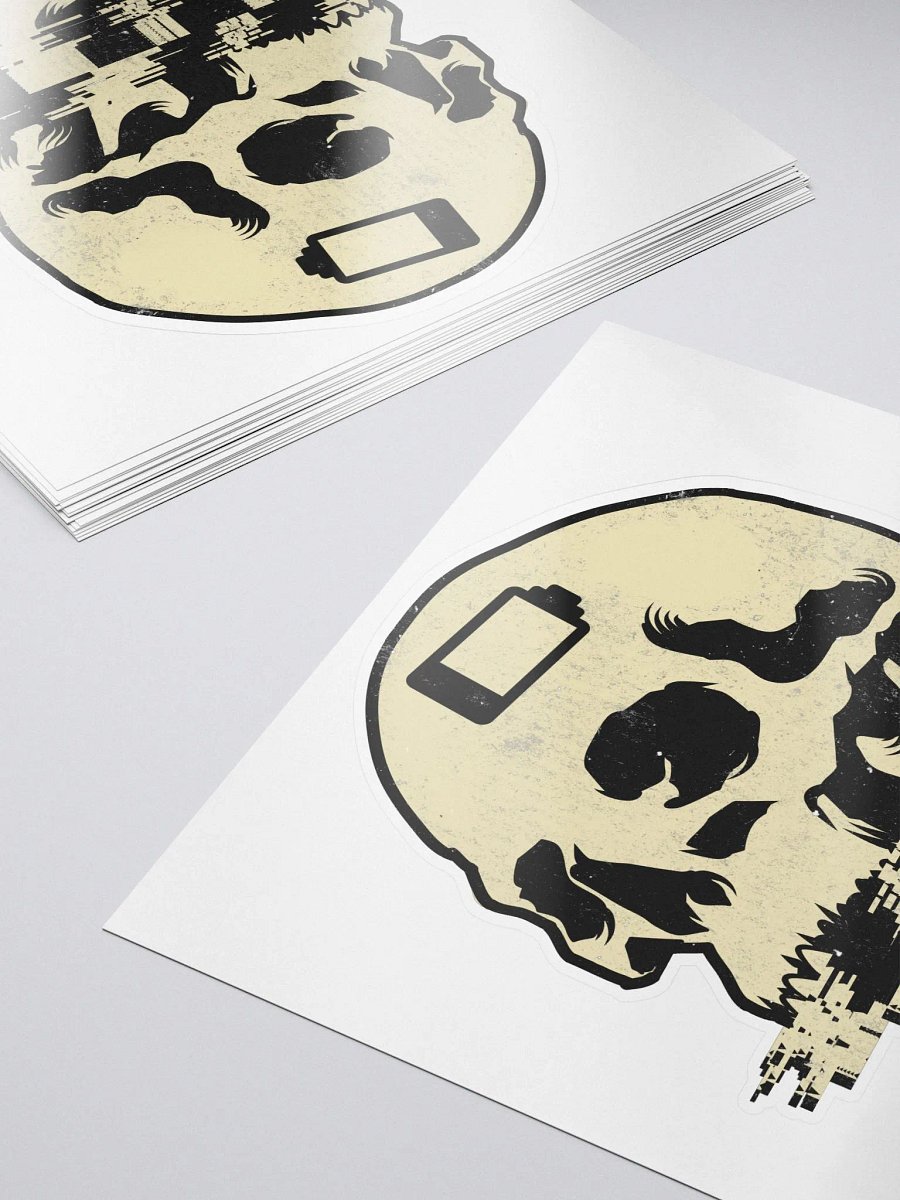 Buffering and Suffering bubble free stickers product image (5)