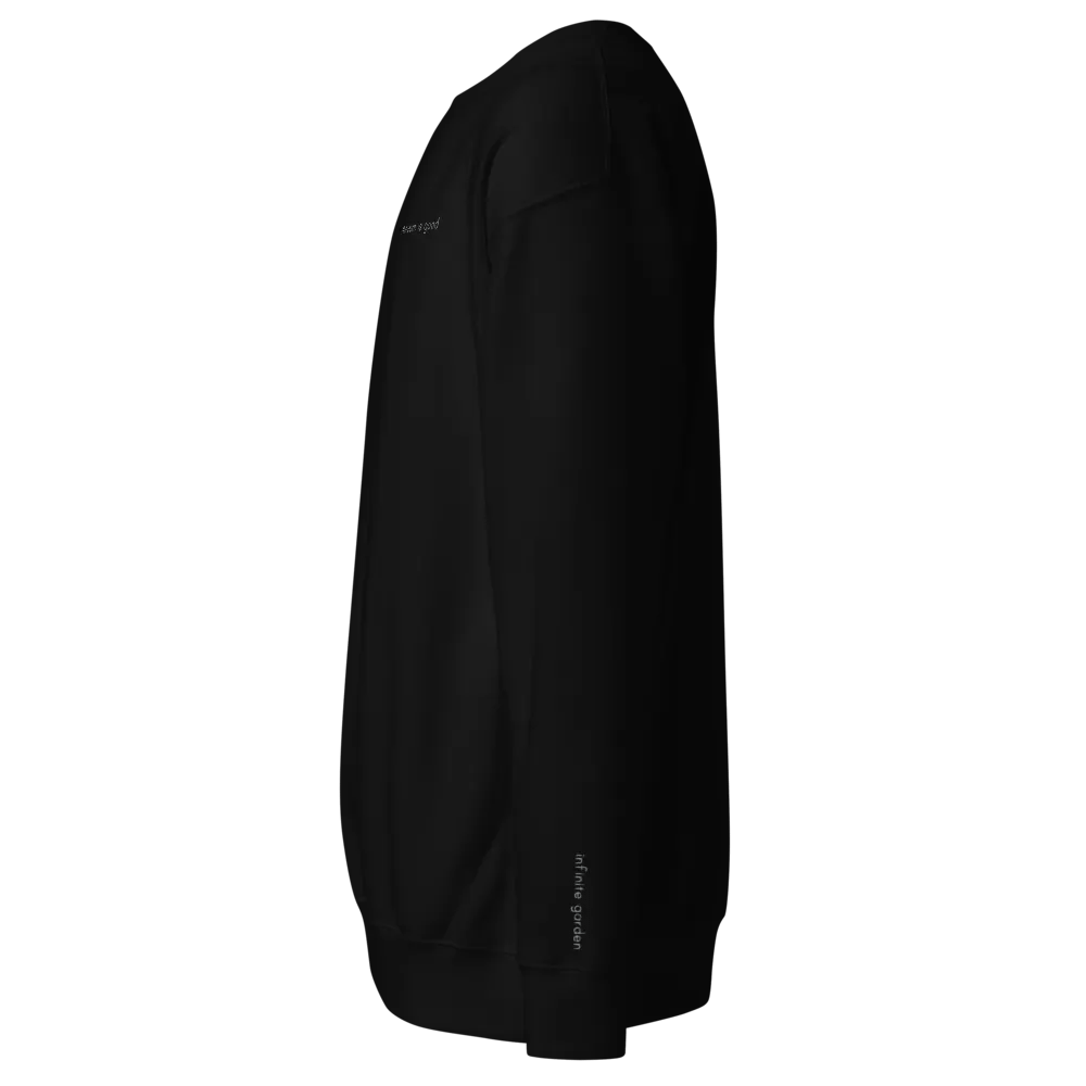 Ethereum is good crewneck (black) product image (2)