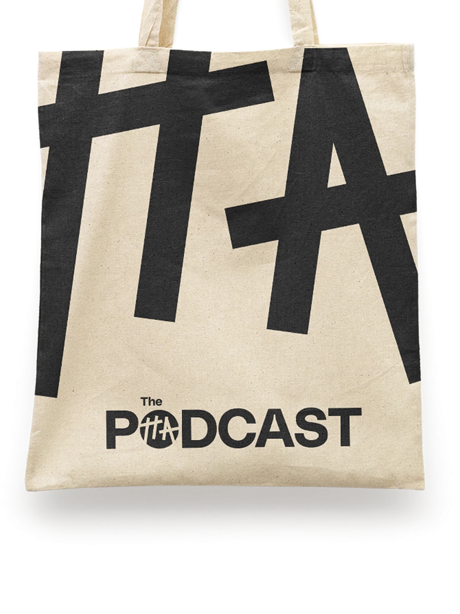 The Podcast tote bag product image (3)