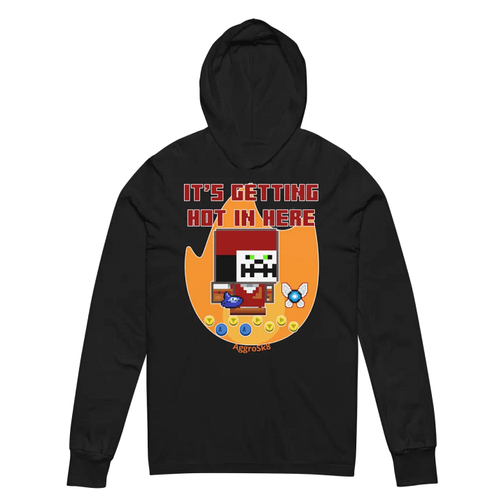 Aggro - It's Getting Hot - Long Sleeve Hooded Shirt product image (2)