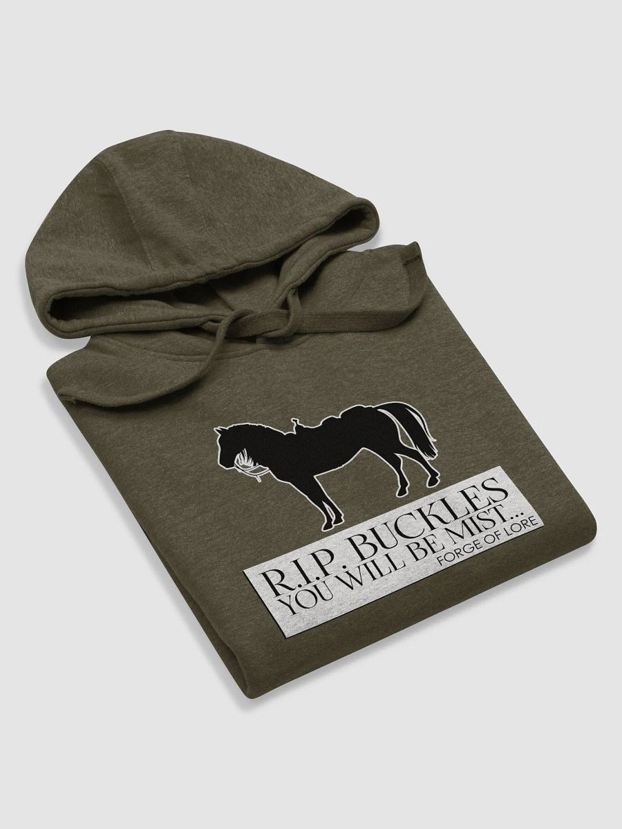 "R.I.P. Buckles" Hoodie || Forge of Lore product image (5)