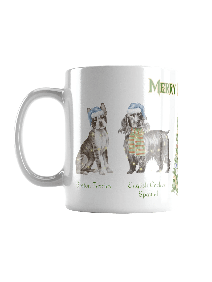 Merry Christmas Dogs Mug product image (2)
