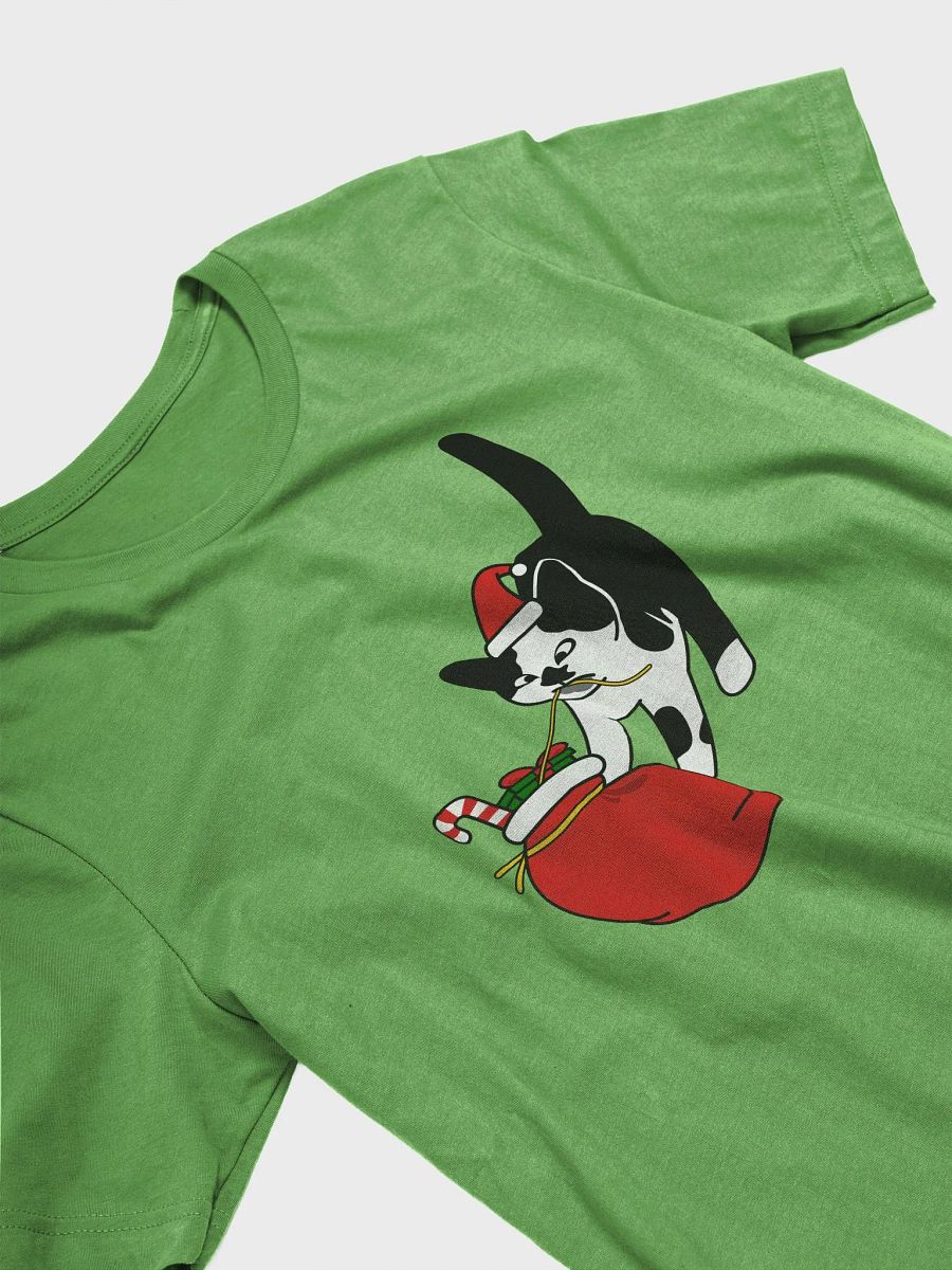 Santa Paws Christmas Cat Tee product image (3)