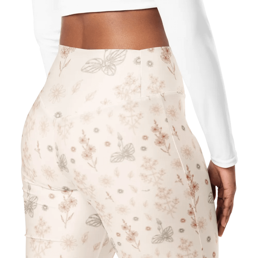Flower pattern Flare Pants product image (12)