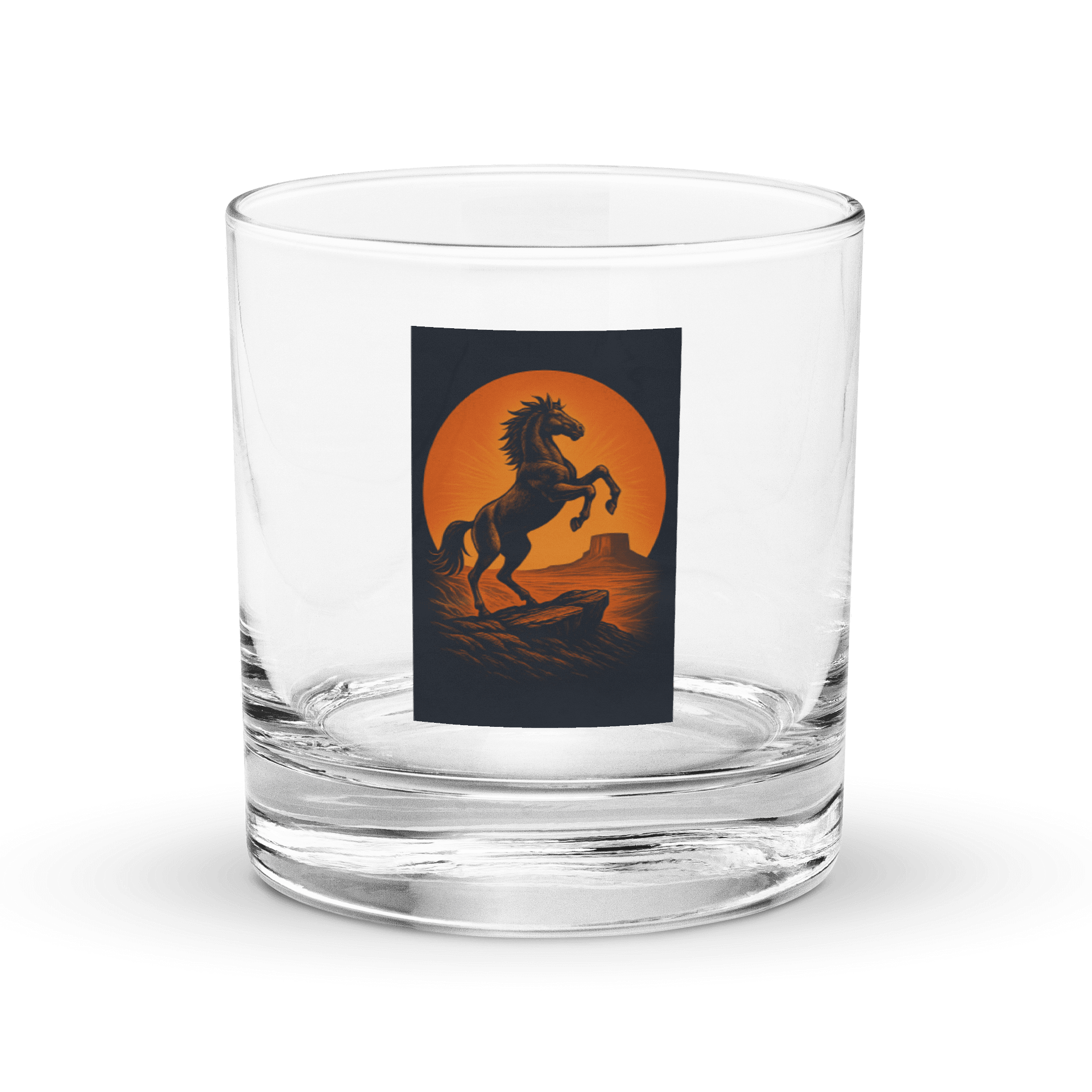 WILD HORSE IN SUNSET product image (1)