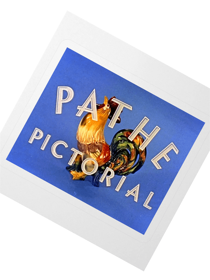 Pathé Pictorial Blue Sticker product image (4)
