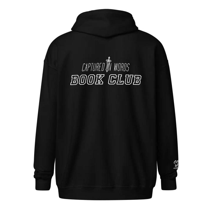 Captured in words | Unisex Heavy Blend Zip Hoodie product image (2)