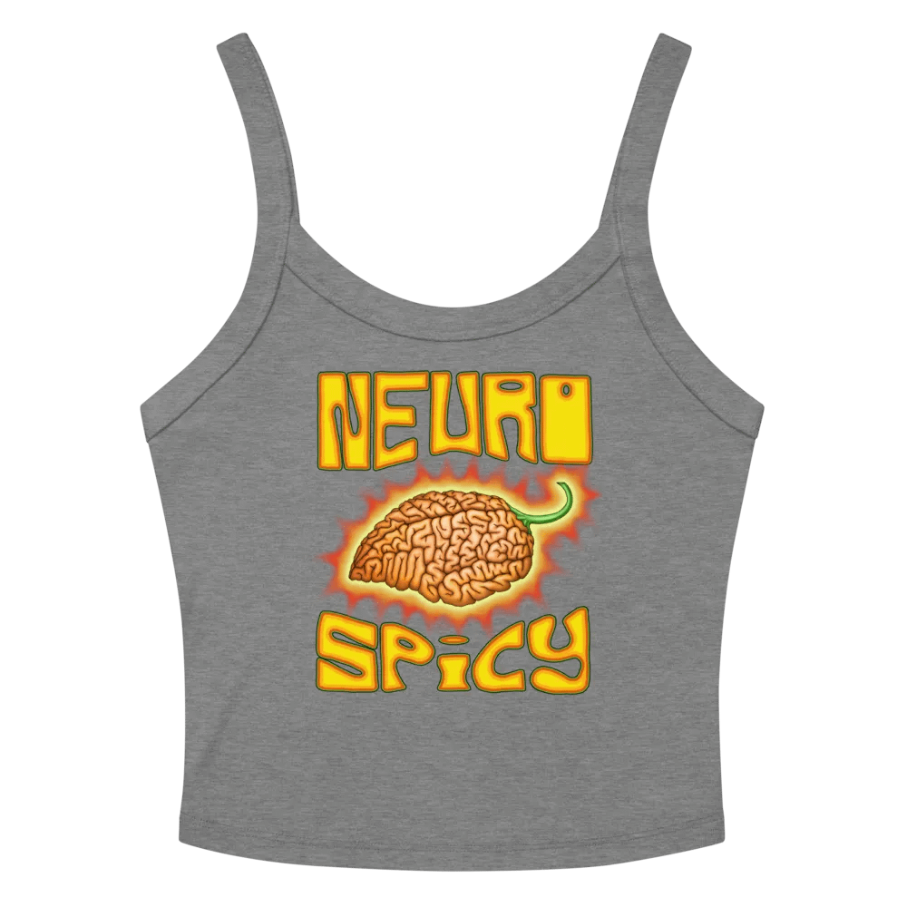 Neurospicy Crop Tank product image (2)