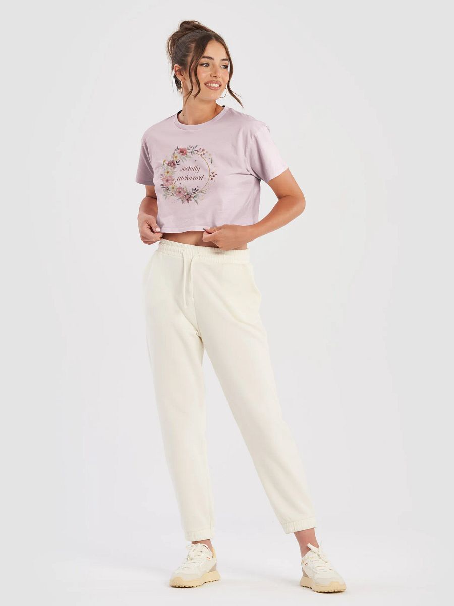 Socially Awkward Cropped Tee product image (5)