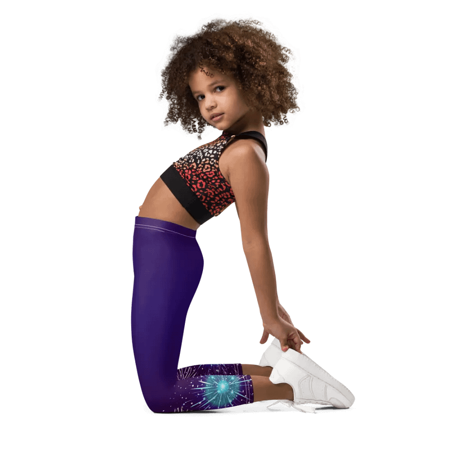 Midnight Celebration All-Over Kids Leggings product image (11)