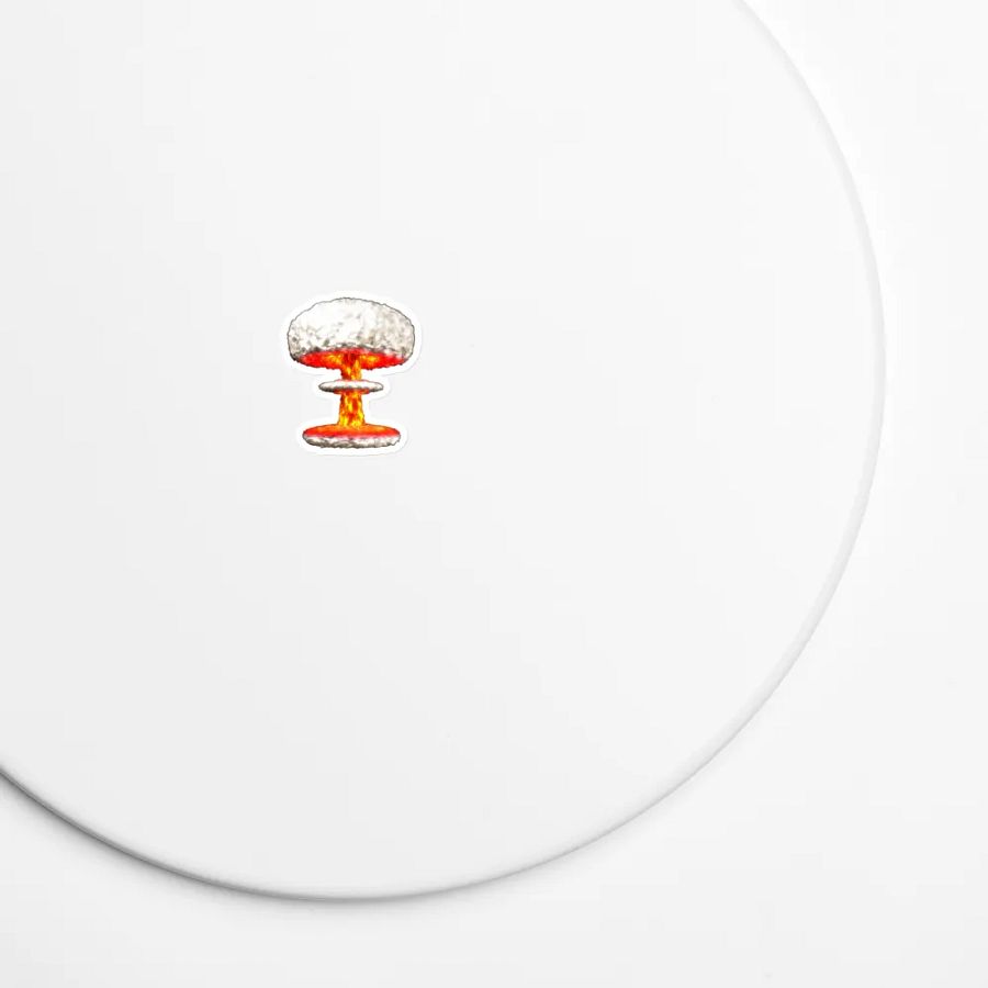 Nuclear Explosion Die-Cut Magnets product image (5)