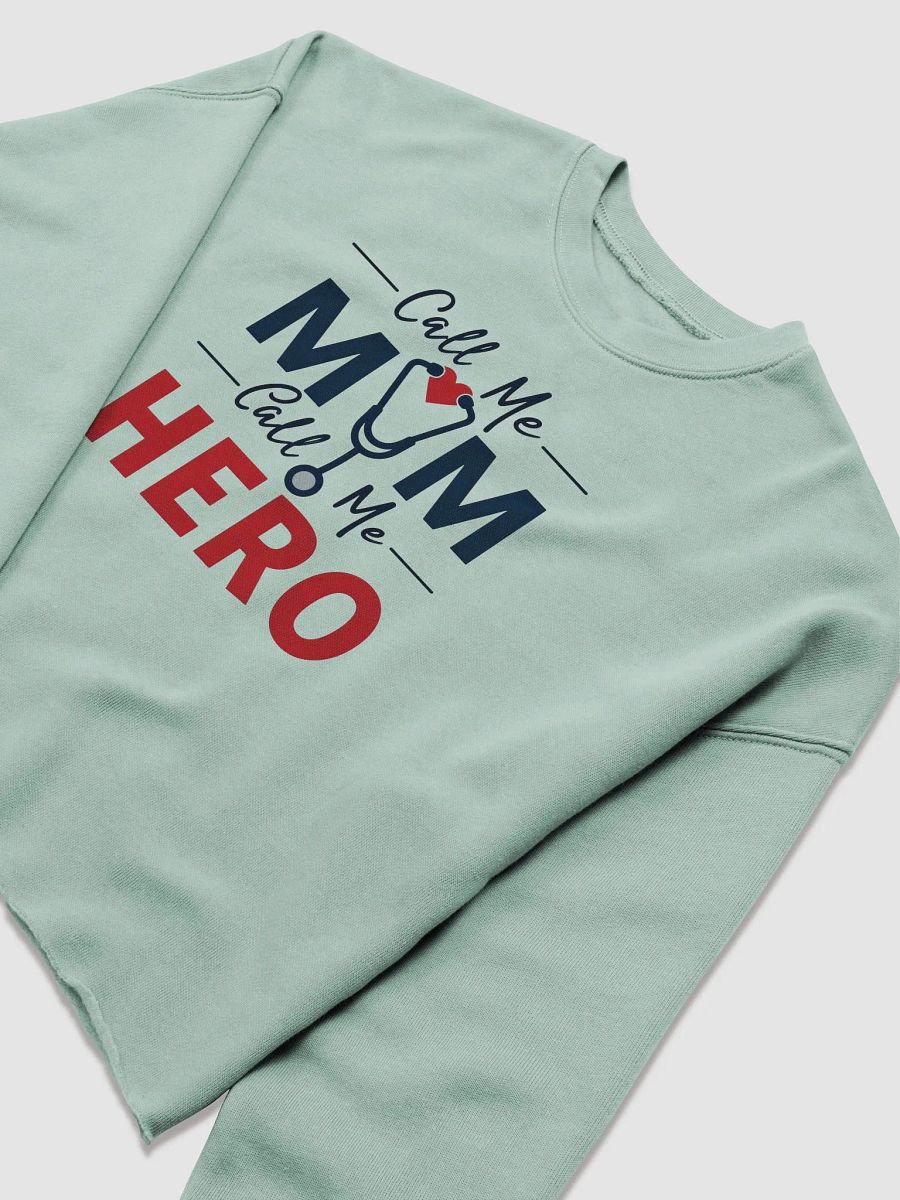 Mom & Hero Women's Crop Sweatshirt product image (10)
