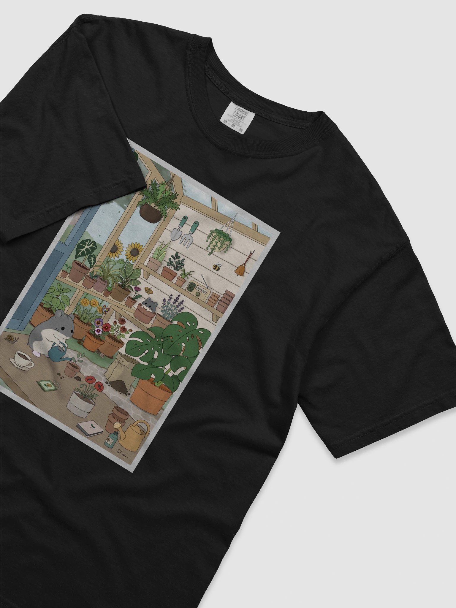 Hamsters in the Greenhouse Premium Tee product image (3)
