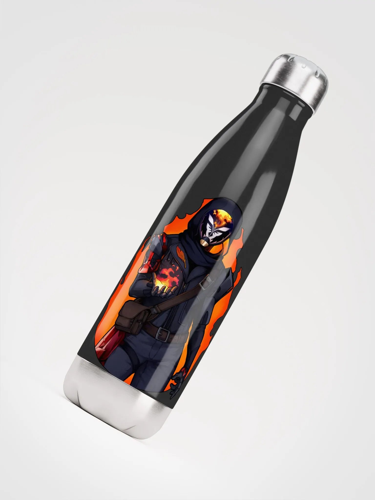 Flame Supernova Stainless Steel Water Bottle product image (4)